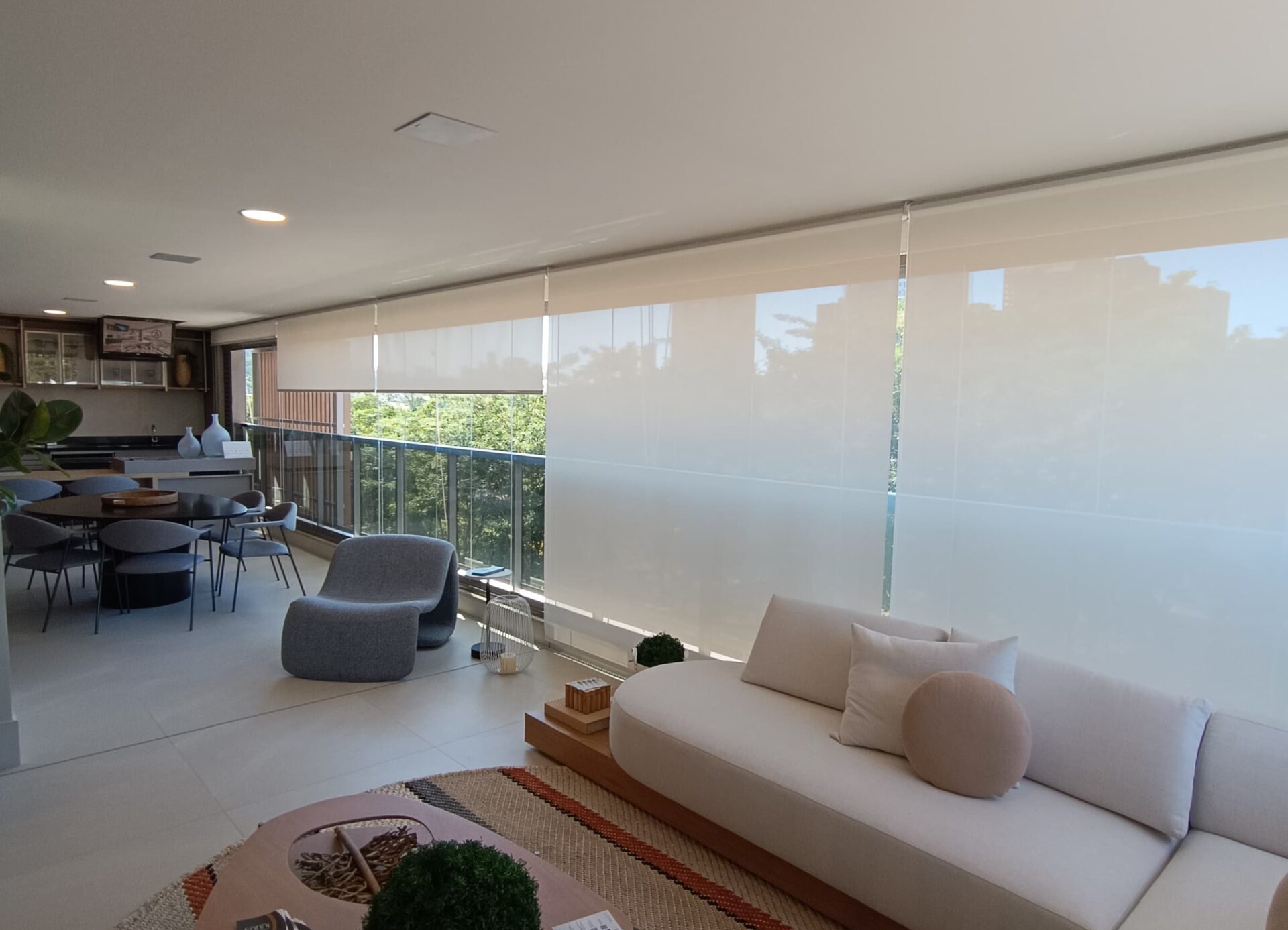 Cortinas e persianas rolô Solo Premium